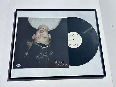 Mgk Machine Gun Kelly Autographed Hotel Diablo Record Framed Vinyl Album PSA/DNA • $899.99