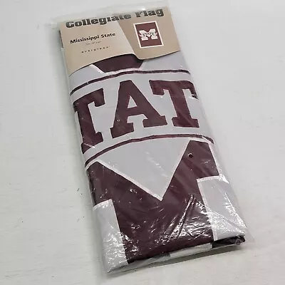 Mississippi State Bulldogs Evergreen 28  X 44  Collegiate Appliqué Stitched Flag • $31.45