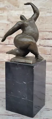 Original Bronze Sculpture Abstract Woman Signed Milo Figurine Statue Art Gift • $259