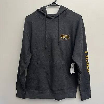 O'Neill Hoodie Mens Size Medium Charcoal Heather Brink Sweatshirt NEW • $24.95