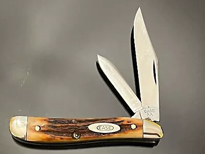 VINTAGE CASE XX 1940-1964 RED STAG PNUT 5220 2-3/4” EXTREMELY RARE KNIFE Excelnt • $290