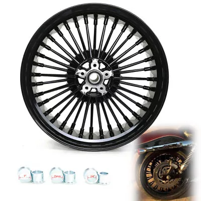 17x6 Fat Spoke Rear Wheel Rim For Harley Softail Night Train Springer FXST FXSTB • $309.59