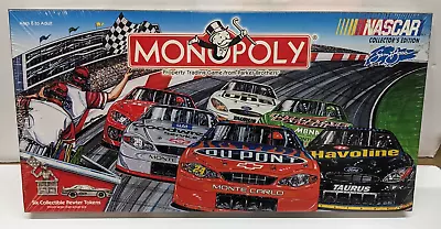 NASCAR Monopoly Collector's Edition Board Game 2002 Sam Bass SEALED • $14.99