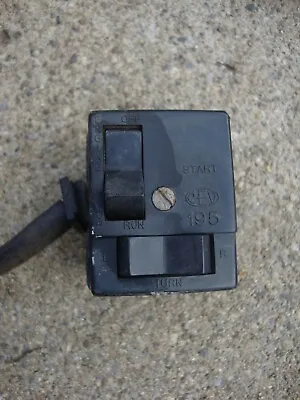 1977 Harley Davidson SX250 Oem RIGHT SWITCH ON OFF START TURN Signal Ss 250 175 • $69.99