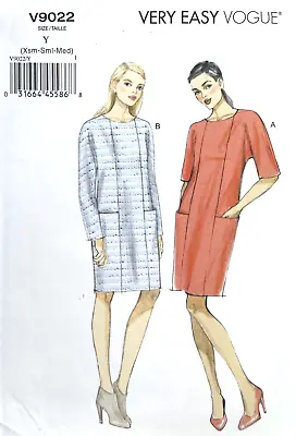 VOGUE Misses' Dress Pattern V9022 Size XS-M UNCUT • $12.99