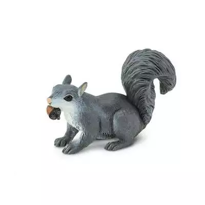 GRAY SQUIRREL Animal Figurine Safari Ltd. Toy North American Wildlife  • $4.04