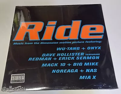 Ride Soundtrack 2lp Sealed 1998 Rare!  Wu-tang Onyx Redman Nas N.o.r.e. Roots • $22.79