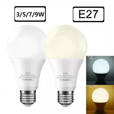 E27 LED Globe Light Bulb Screw Lamp 3W 5W 7W 9W 12W 18 Cool Warm White 110V/240V • $2.94