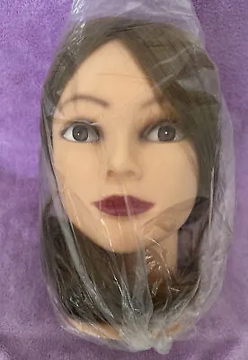 Mannequin Head Human With Clamp Holder Included (27#) • $34.99