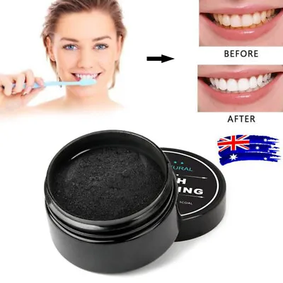 $11.99 • Buy Powder Charcoal Teeth Whitening Organic Coco Carbon White Coconut Tooth Polish