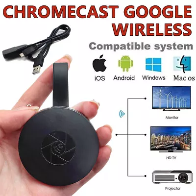 For Chromecast Google Wireless HDMI-Compatible HD Display Media Streaming Video • $17.99