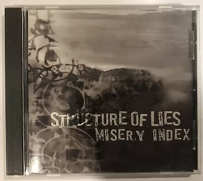 Structure Of Lies & Misery Index CD 2003 Deep Six Records – DS48 • $10.95