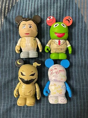 Disney Vinylmation 3  X4 Mini Figures Bundle Mickey Kermit Oogie Leia • $31.57