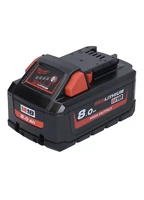 Milwaukee M18 HB8  8.0Ah Redlithiumion Battery • £130