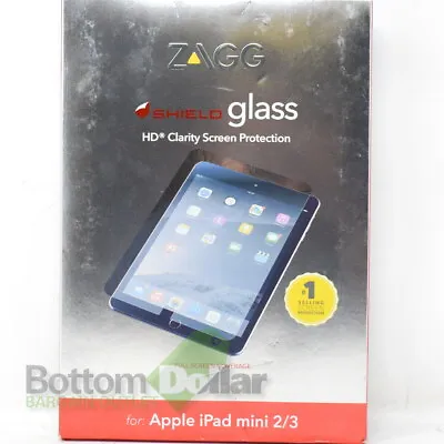$8.49 • Buy ZAGG Invisible Shield Glass HD Clarity Screen Protector For Apple IPad Mini 2/3
