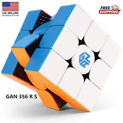 GAN 356 R S 3x3x3 Speed Cube (Stickerless) Magic Cube • $14.99