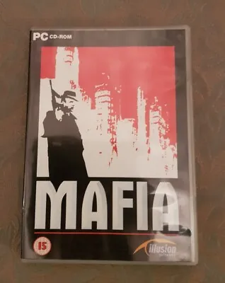 Mafia 1 - PC CD ROM - Complete With Manual - 2002 • £10