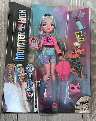 £25.99 • Buy Monster High Doll, Lagoona Blue Fashion Doll With Accessories And Pet **NEW**