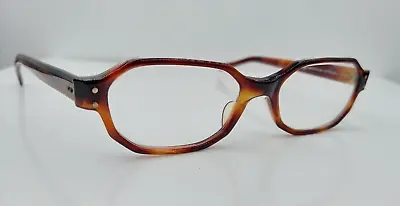 Vintage American Optical AO Tortoise Oval Horn-Rimmed Sunglasses USA FRAMES ONLY • $63.94