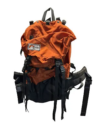 Vintage Lowe Alpine Systems Orange Obson Mountaineering Backpack 50L? • $164.95