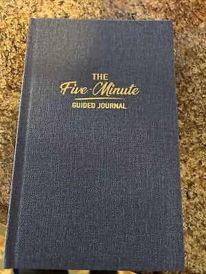 Guided Five Minute Journal A Happier You In 5 Minutes A Day Hardback 8.25 X5 X.5 • $9