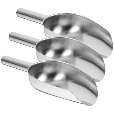 Bar Ice Scoop Small Metal Scoops Buffet Scooper Metal Ice Scooper • $10.33