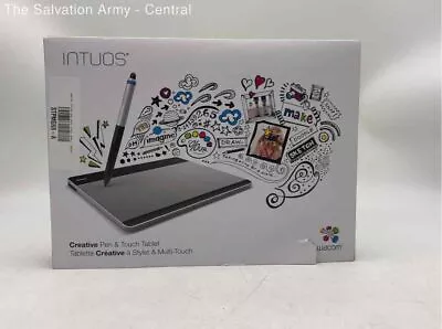 Wacom Intuos CTH-480 Gray Creative Pen And Multi Touch Small Graphics Tablet • $9.99