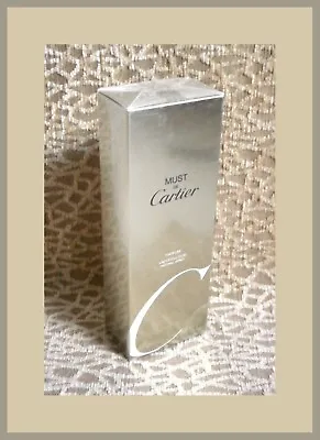 MUST DE Cartier MISB PARFUM 25ml ( 0.85 Fl Oz ) Spray Made In France Vintage • $150