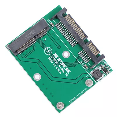 MSATA SSD To 2.5'' SATA 6.0gps Adapter Converter Card Module Boa F SZA HFYIUK • £6.05
