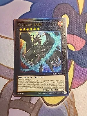 Yugioh Evolzar Lars (dragon) Asian English Edition Dune-ae043 Ultimate Rare • $9.50