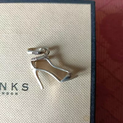 Links Of London Silver Ankle Strap Shoe Hallmarked Charm  New Condition • £19.99
