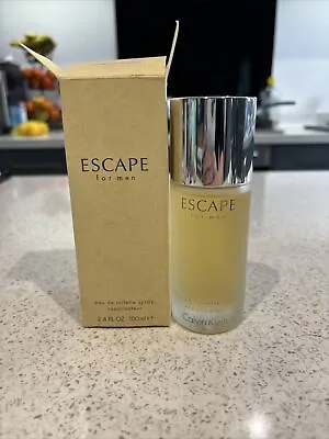 VINTAGE ESCAPE CALVIN KLEIN EAU DE TOILETTE 100ML - 95% Left • £60