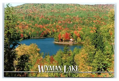 Postcard Wyman Lake Maine ME Aerial View K14 • $1.99