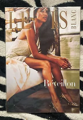 Le Lis Blanc Magazine Réveillon 73 Adriana Lima  Cover Rare • $199