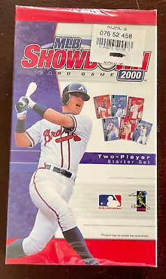 MLB Showdown 2000 Card Game-Two Player Starter Set Factory Sealed Chipper Jones • $17