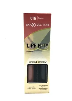 Lipfinity By Max Factor 2 Pc Lip Colour 2.3 Ml Paint + 1.9 G Clear Topcoat R52 • $11.99