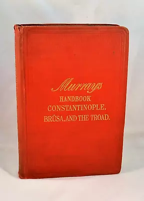 Murray's Handbook CONSTANTINOPLE 1907 Maps And Plans • $85