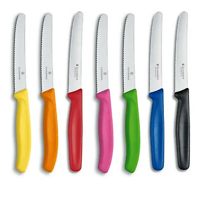 Victorinox Multicolor Steak 1Knife Ultimate Swiss Cutlery IKnifes UK Delivery • £8.25