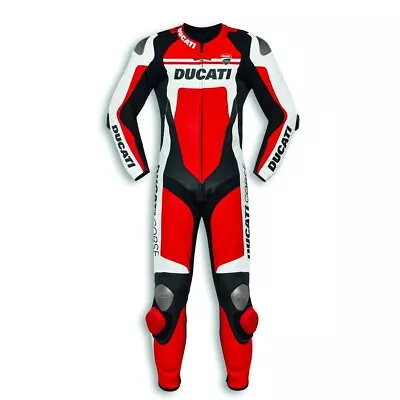 Dainese Ducati Corse C4 Mens Leather Racing Suit 48(uk) / 58(eu) Brand New • £100