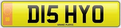 Dishy O NUMBER PLATE D15 HYO CHERISHED CAR REG DISH SKY SAT REG DISHY NO FEES • £999