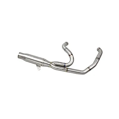 Titanium 2 Into 1 Exhaust Pipe For Harley Softail Street Bob Low Rider ST 18-23 • $1158.99
