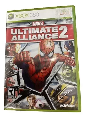 Marvel: Ultimate Alliance 2 (Microsoft Xbox 360 2009) Mint Disc Complete • $18.02