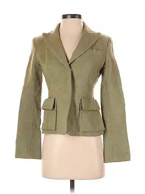 Charles Nolan Women Green Wool Blazer 4 • $56.74