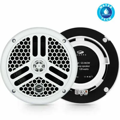 Marine Waterproof Boat Speakers 6.5 Inch 240W Audio Systems For ATV UTV Yacht  • £42.99