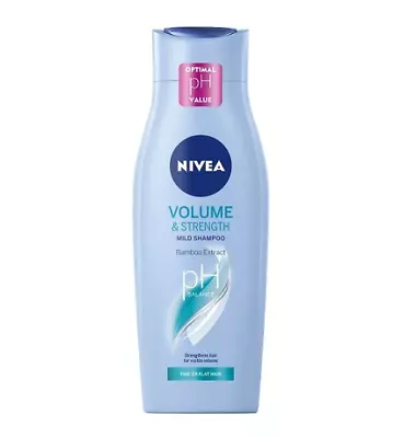 Nivea Shampoo Volume Strength Nourishing Bamboo Strong Scalp Macadamia 400 Ml • $28.99