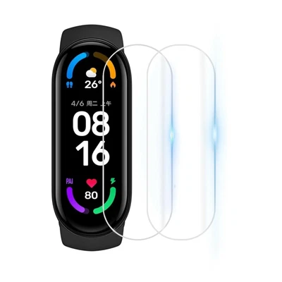 $9.99 • Buy 2pcs Tempered Film For Xiaomi Mi Band 6 Screen Tempered Film M6  Smart Watch AU