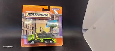 Matchbox DAF Skip (2009) Mattel Green Die-Cast Truck Toy W/ Lift Load • $10