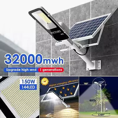 Super Bright Solar Street Lights Outdoor LED Solar Powered Pole Light W/Remote • $59.97