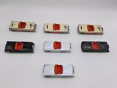 (7) Matchbox 1957 Thunderbird Convertibles - 2Dr Roadster '57 T-BIRD 1988 1982 • $34.99