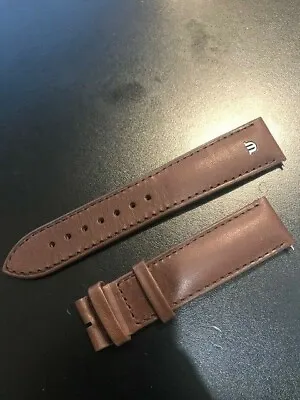 NEW Original Maurice Lacroix Eliros Men's 20mm Brown Leather Watch Band Strap • $49.95